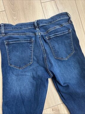 Women's Dark Blue Stretch Denim Jeans